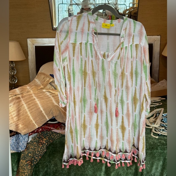 Roberta Roller Rabbit Printed Coverup - Picture 1 of 2